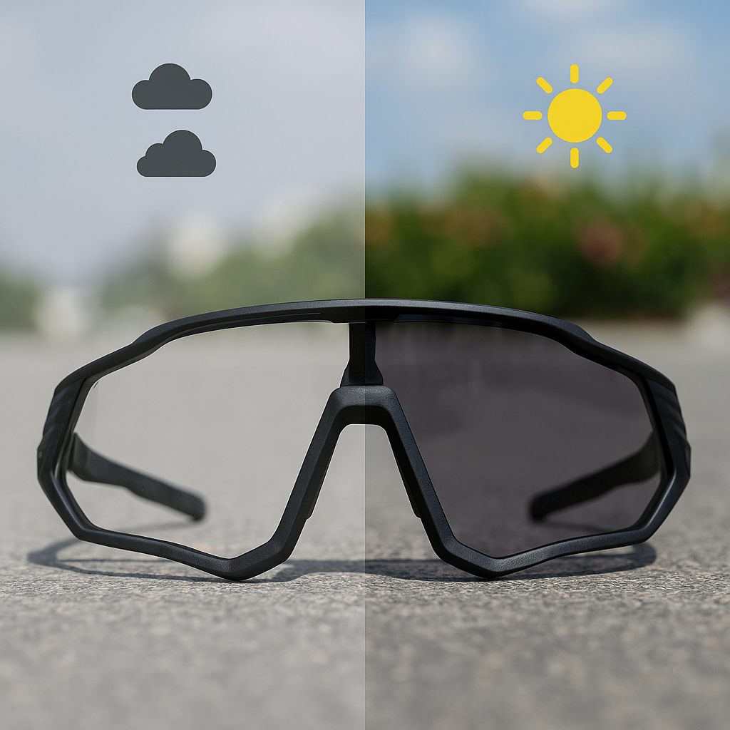 Fotochromatyczne Okulary Rowerowe