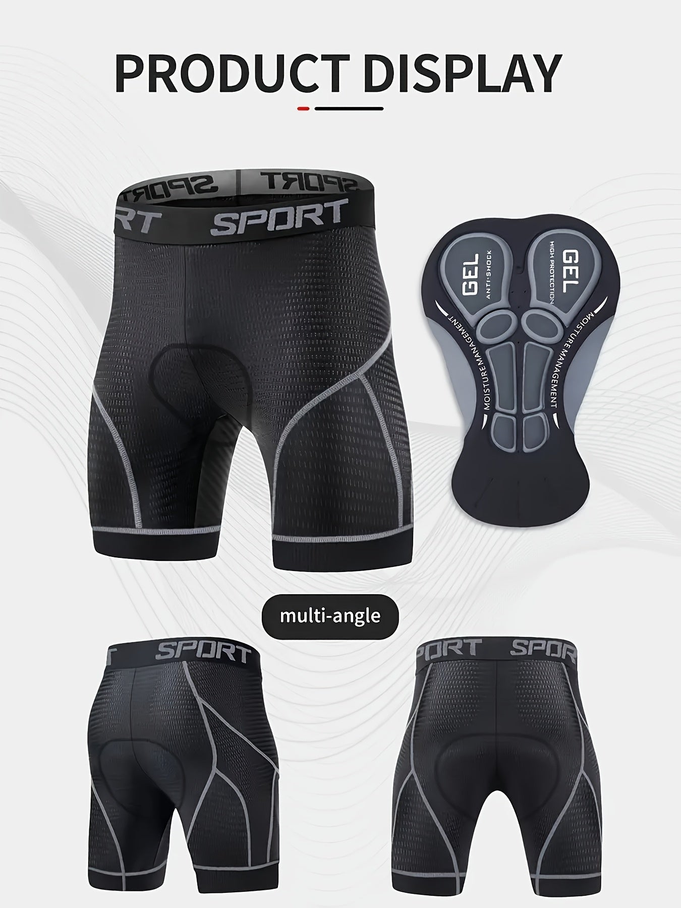 Spodenki Rowerowe dla Mężczyzn - Wysoka Elastyczność