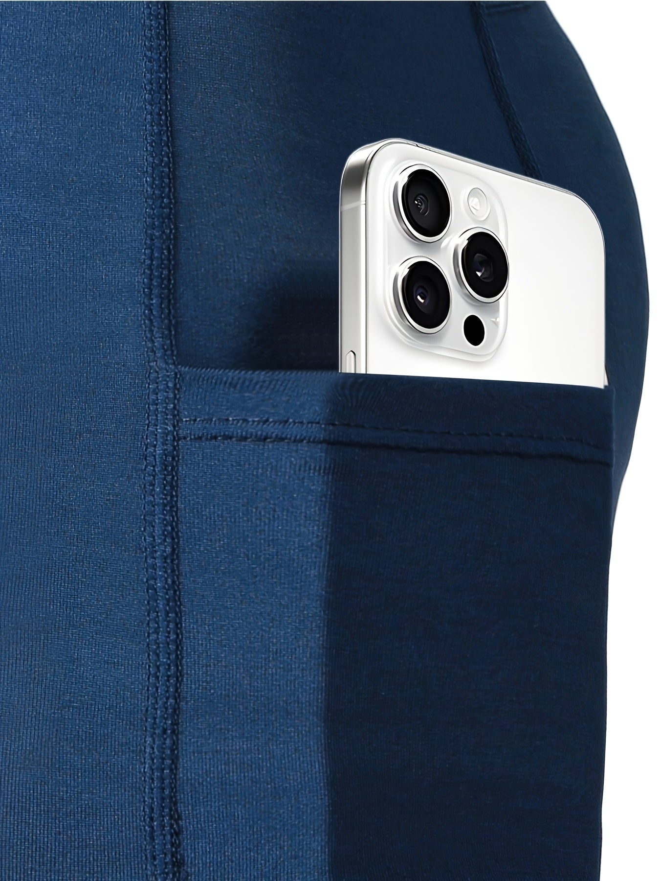 Męskie Kompresyjne Spodenki Rowerowe i Fitness z Kieszeniami