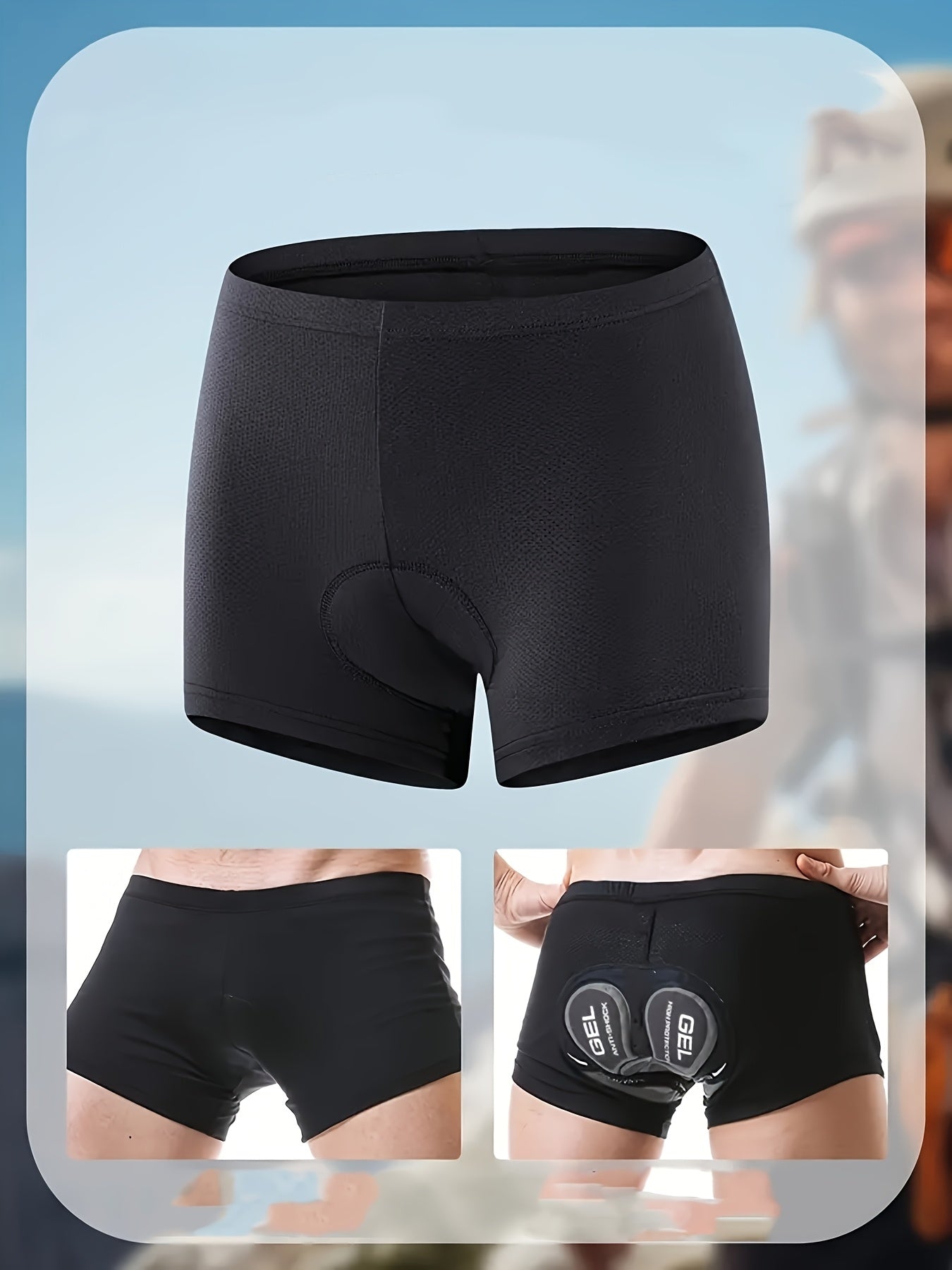 Wytrzymałe Spodenki Rowerowe