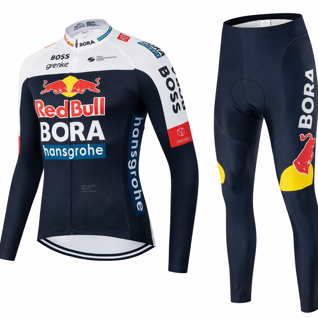 Bora - Profesjonalny zestaw rowerowy z rękawami długimi i krótkimi