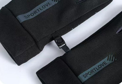 Zimowe i jesienne rękawice rowerowe dla kobiet