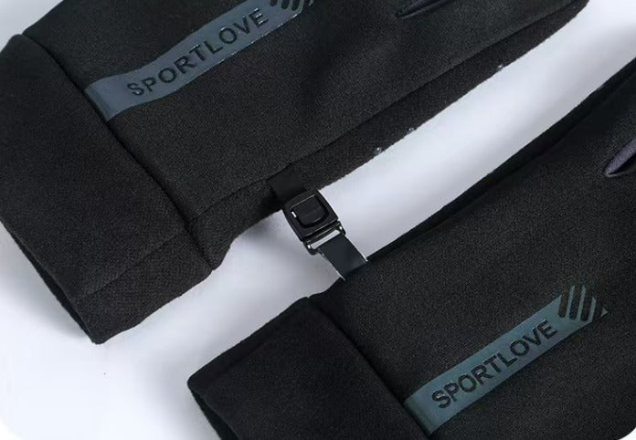 Zimowe i jesienne rękawice rowerowe dla kobiet