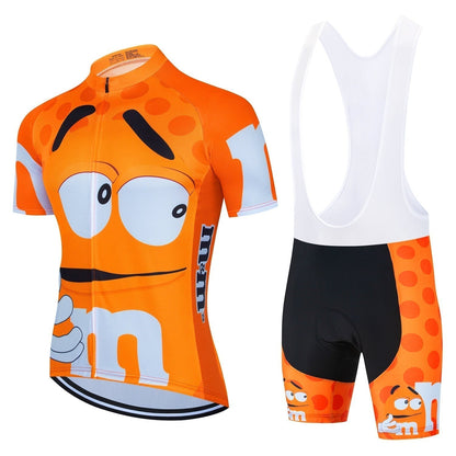 M&M - Profesjonalny Zestaw Rowerowy z Krótkim Rękawem