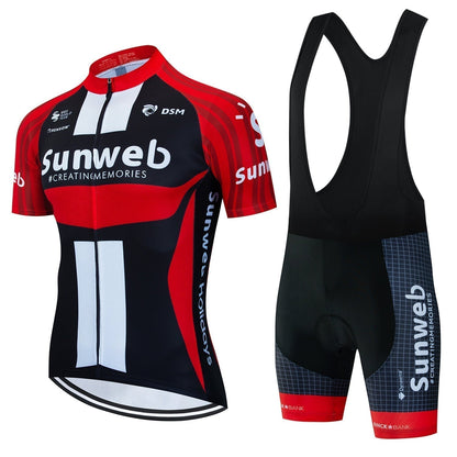 Sunweb - Profesjonalny krótki zestaw rowerowy