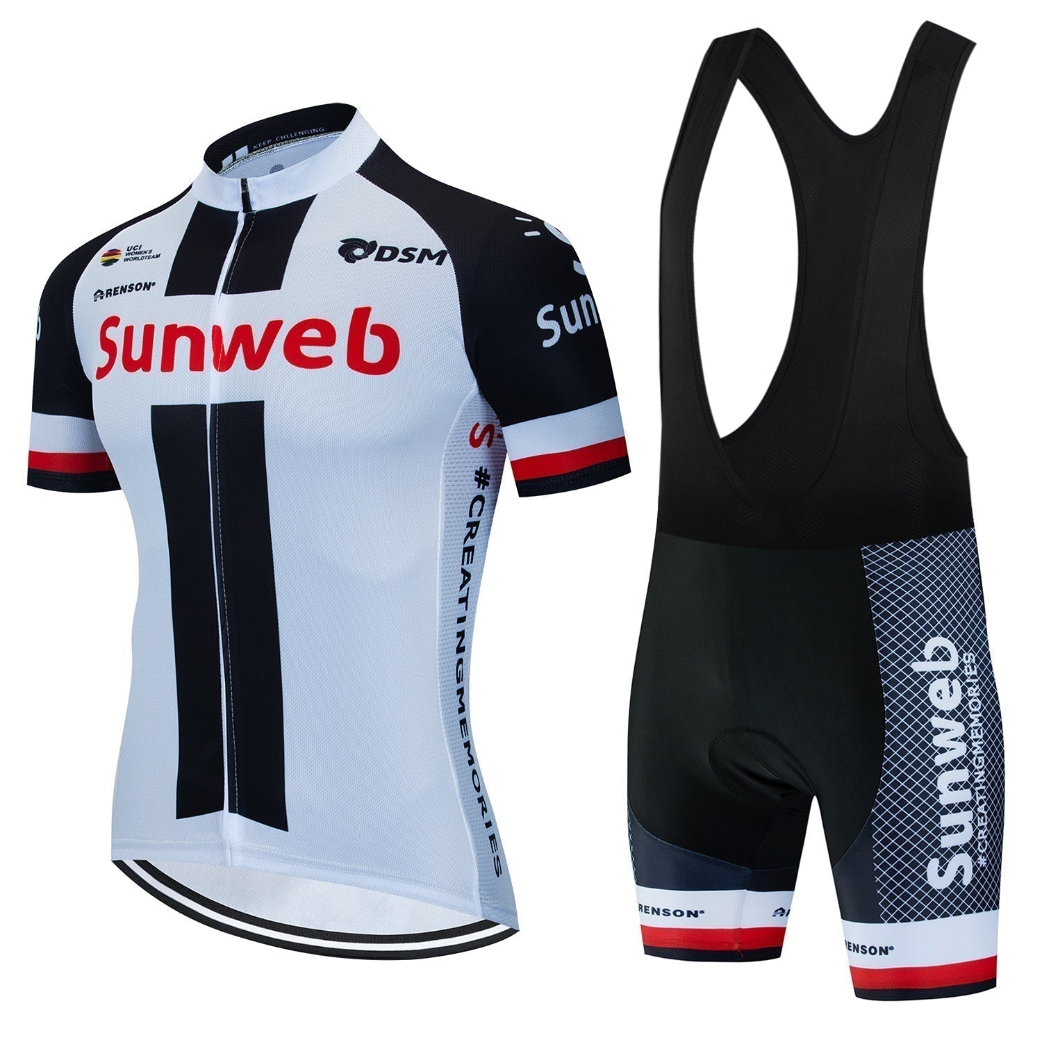 Sunweb - Profesjonalny krótki zestaw rowerowy