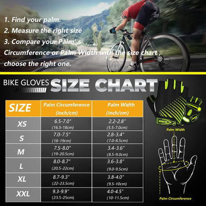GripMax Rękawice do Roweru