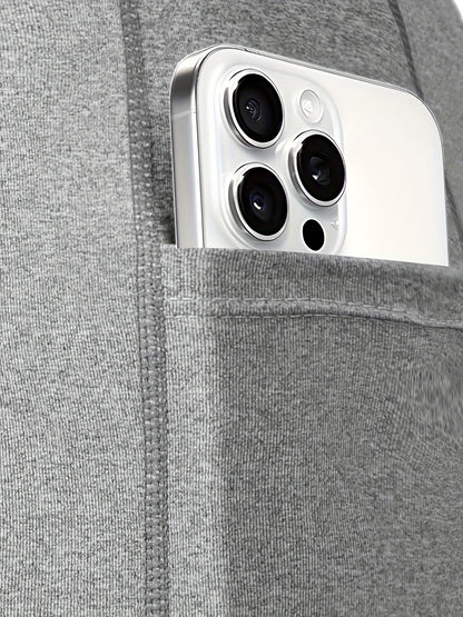 Męskie Kompresyjne Spodenki Rowerowe i Fitness z Kieszeniami