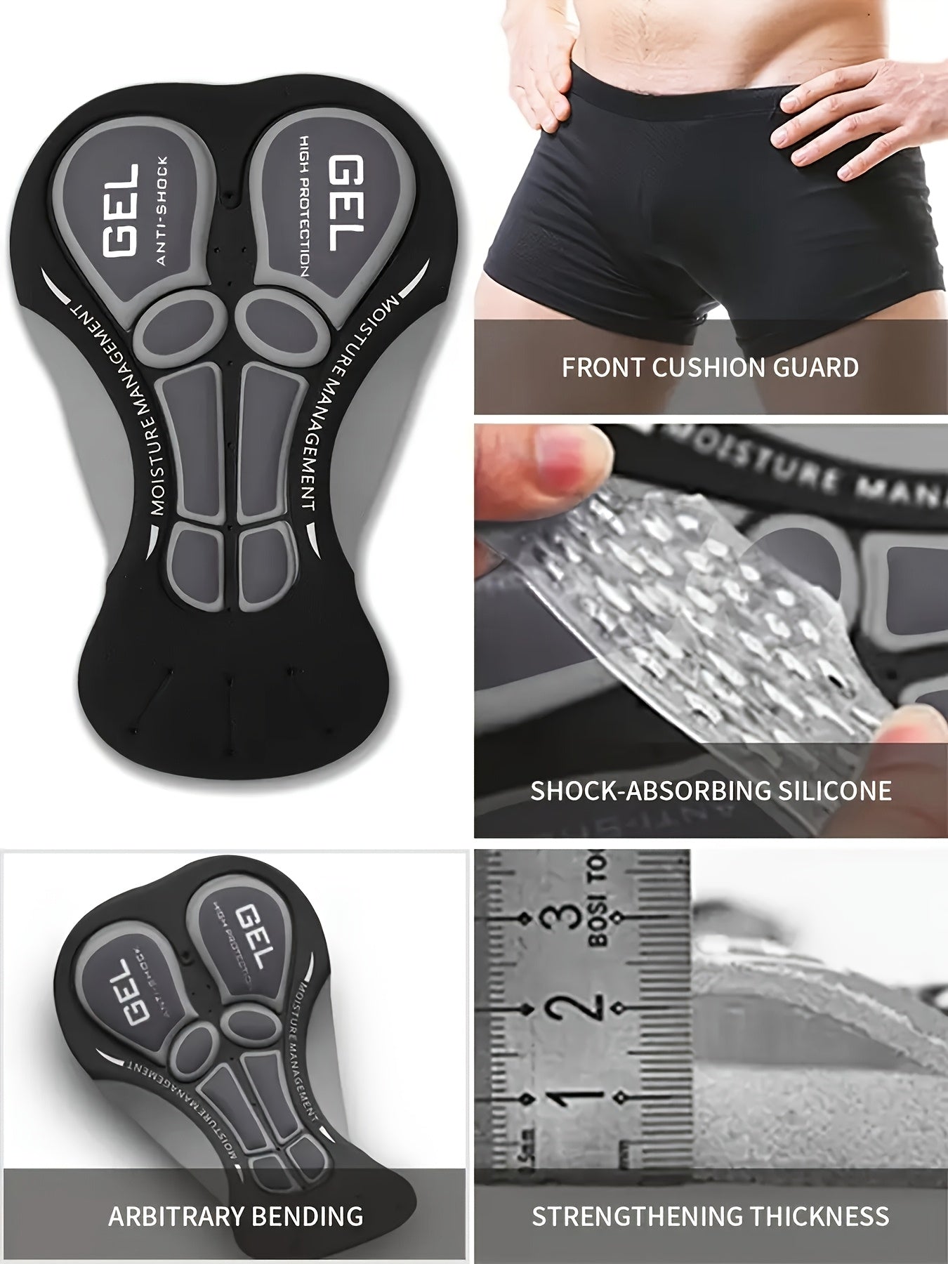 Wytrzymałe Spodenki Rowerowe